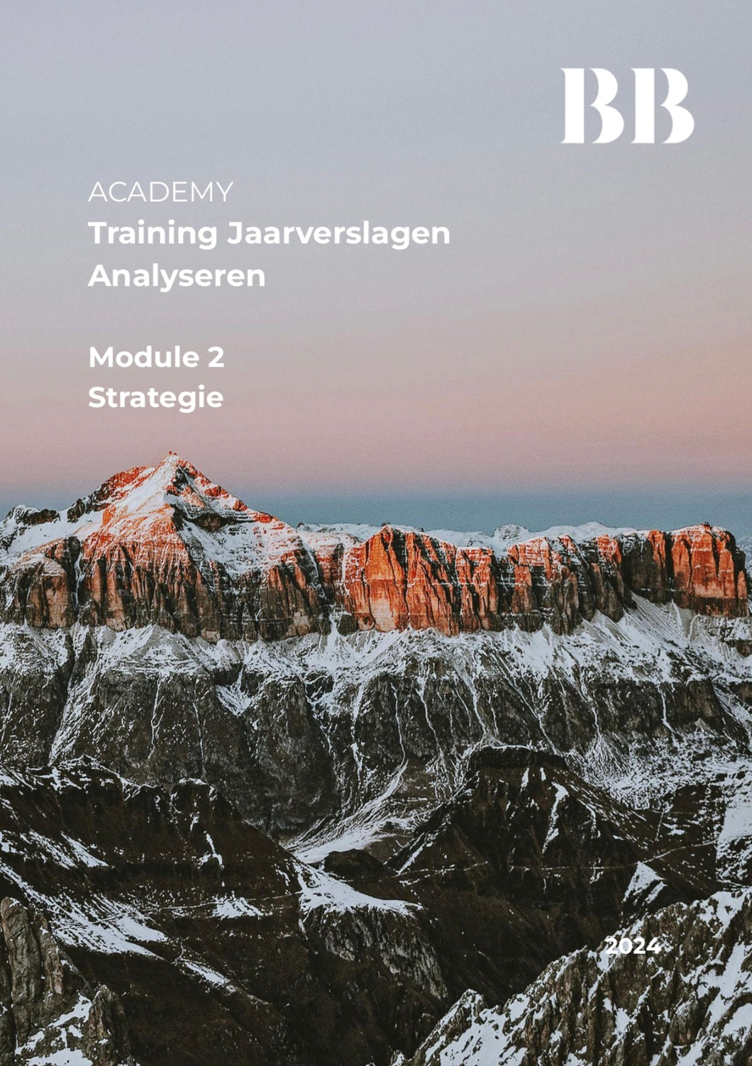 (PDF) Training Jaarverslagen Analyseren (Module 2)