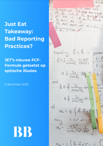 Just Eat Takeaway: Bad Reporting Practices? Analyse Adjusted Free Cash Flow Calculatie
