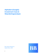 Afbeelding in Gallery-weergave laden, (PDF) Alphabet (Google): Investment Case &amp; Waarderingsanalyse
